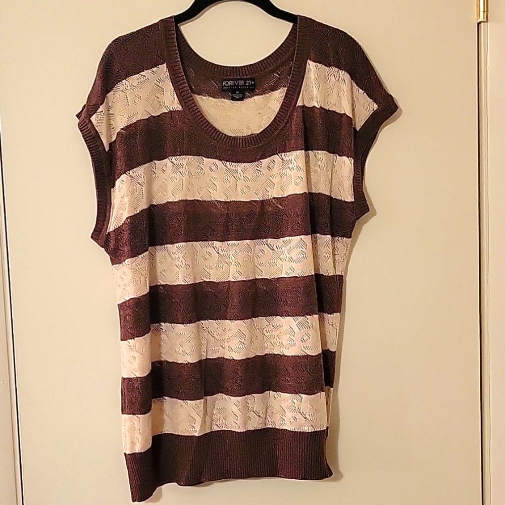 Forever 21+ Short Sleeve Sweater